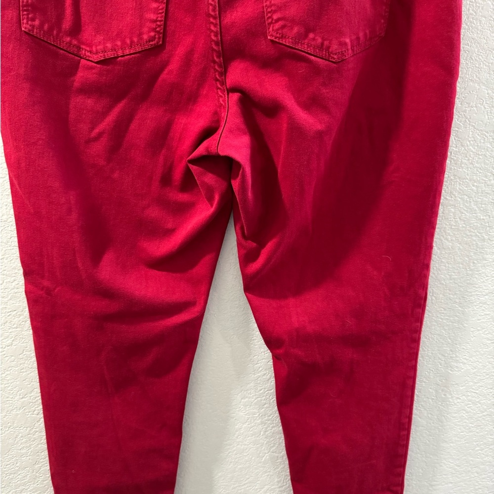 Maurice’s Red High Rise Jegging - Picture 3 of 7